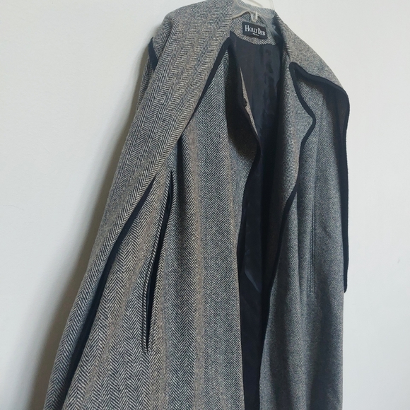 HOLLY DEB Vintage Cape Coat 40s Style Wool Blend. - Picture 7 of 16